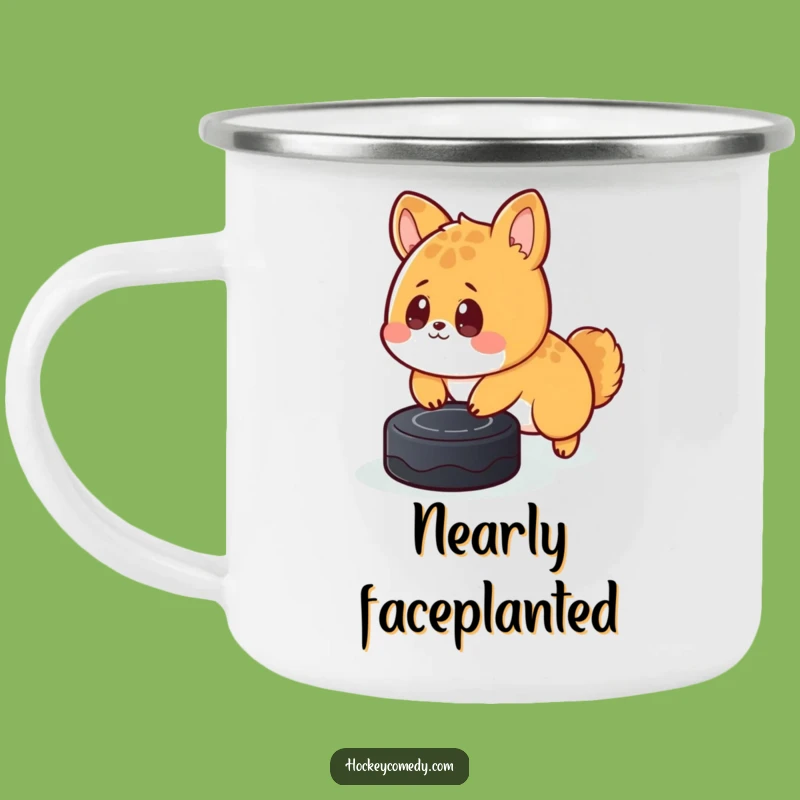 Funny Animal Puck Trip Camping Mug - Adventure Surprise!