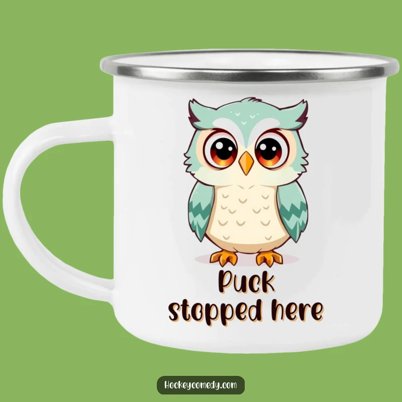 Funny Owl Campfire Mug - Durable & Hilarious Hockey Surprise Mug Gift
