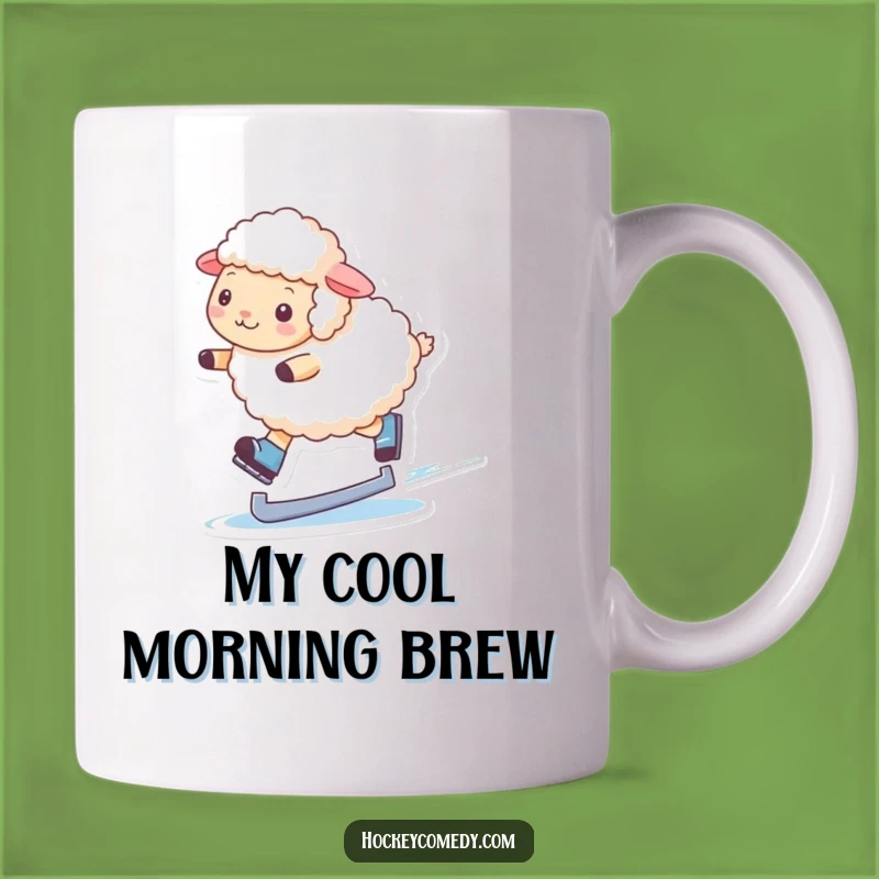 Funny Skating Sheep Mug: A Hilarious Gift for Ice Skating Enthusiasts