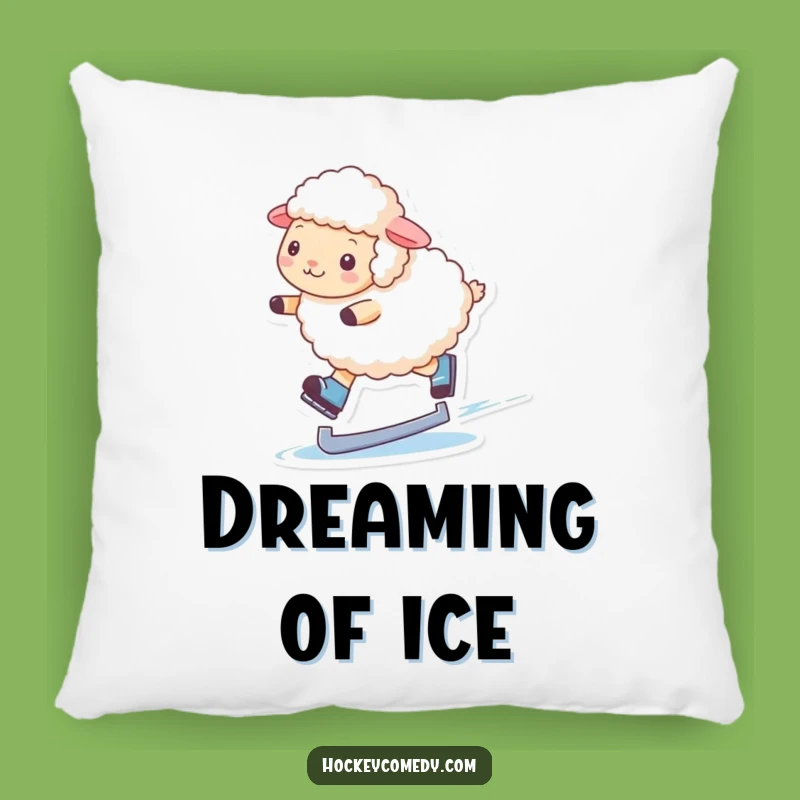 Funny Skating Sheep Pillow: Add Comfort and Whimsy to Your Home