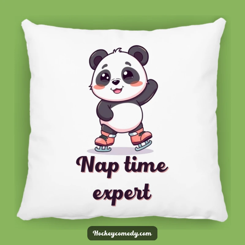 Funny Panda Skating Pillow - Cozy Wobbly Bear Cushion, Perfect Funny Gift