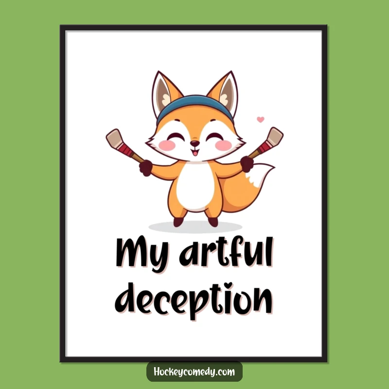 Funny Fox Juggler Digital Art - Bring Mischief and Fun Home!