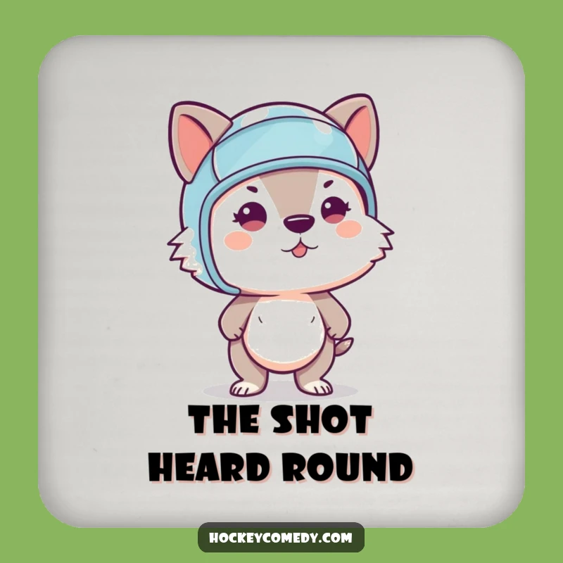 Funny Animal Slapshot Coaster - Protect Surfaces with Power