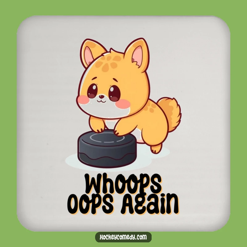 Funny Animal Puck Trip Coaster - Protect Surfaces with Humor