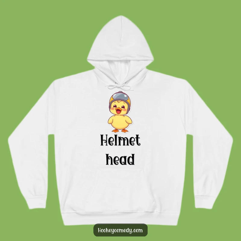 Funny Duck Helmet Hoodie: Cozy Up for Joyful Adventures