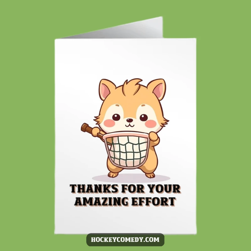 Free Printable Thank You Card: Brave Net Defender - Funny Downloadable Gift