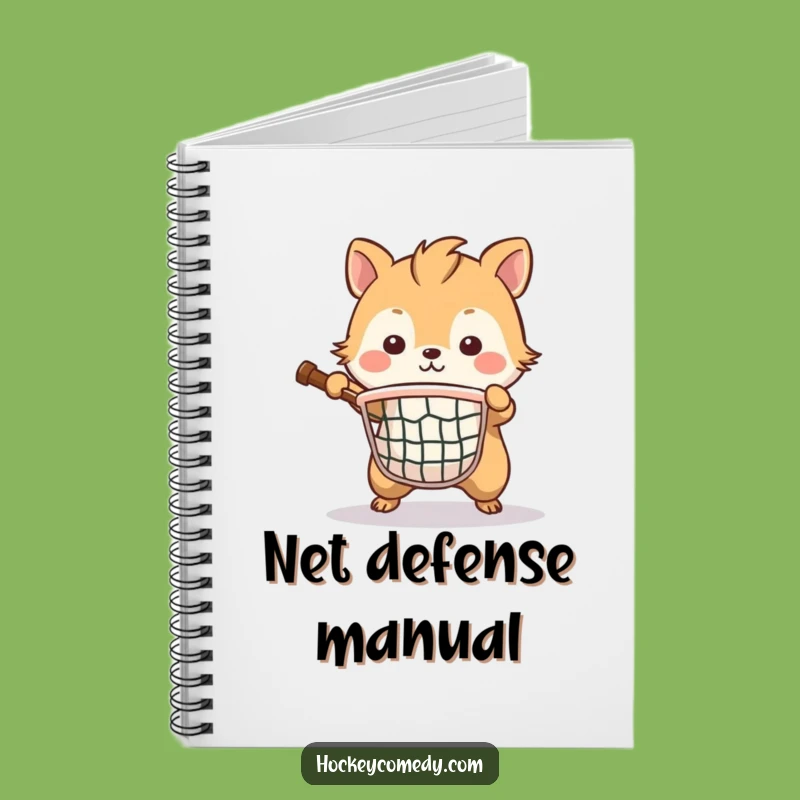 Funny Brave Animal Notebook - Jot Notes with Determined Defense Humor Gift