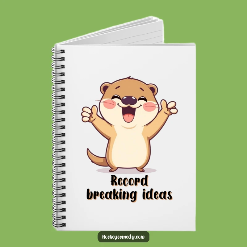 Funny Otter Notebook: Hilarious Journal for Winning Ideas, Perfect Gift