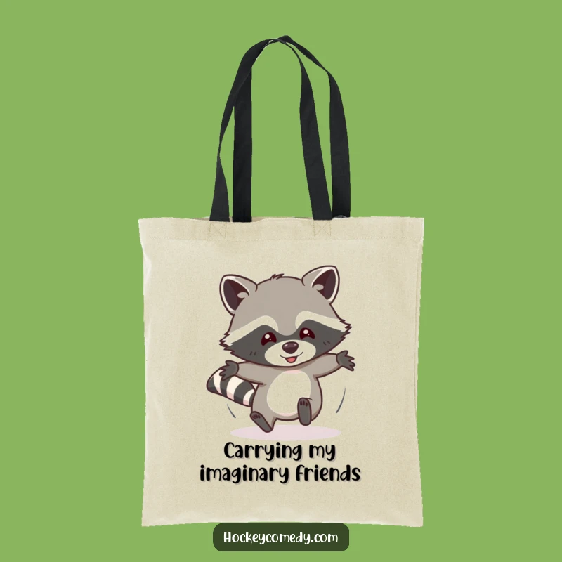 Funny Raccoon Tote Bag: Carry Your Laughs with This Hilarious Gift